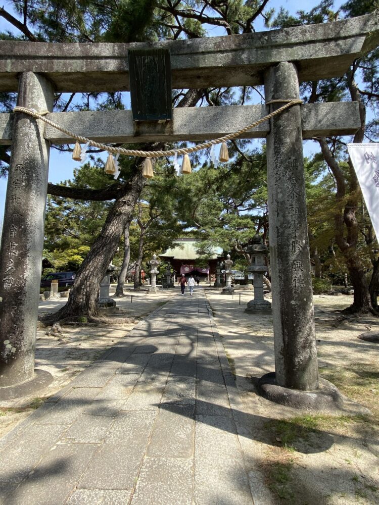 篠山神社鳥居