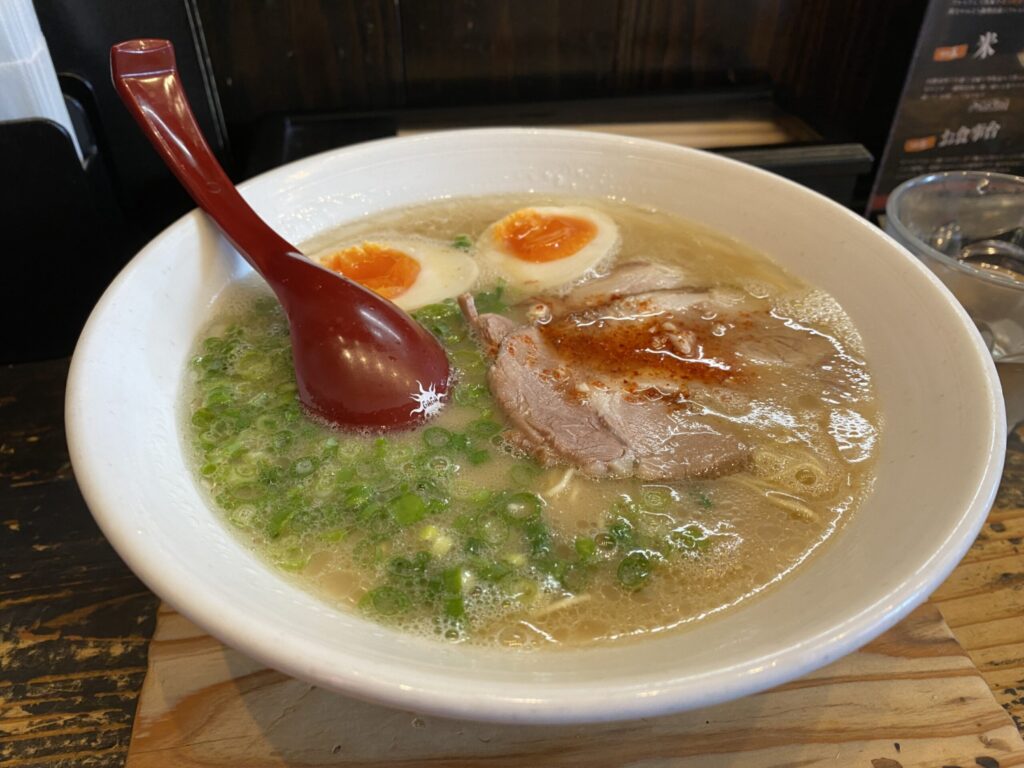 麵屋我ガ味玉ラーメン